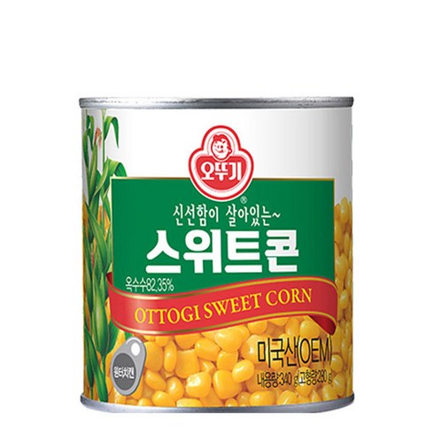 오뚜기 스위트콘 통조림, 340g, 12개