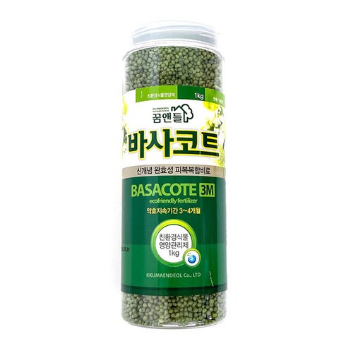 바사코트 - 담따 완효성 비료 거름 퇴비 바사코트 대용량(1kg), 1개