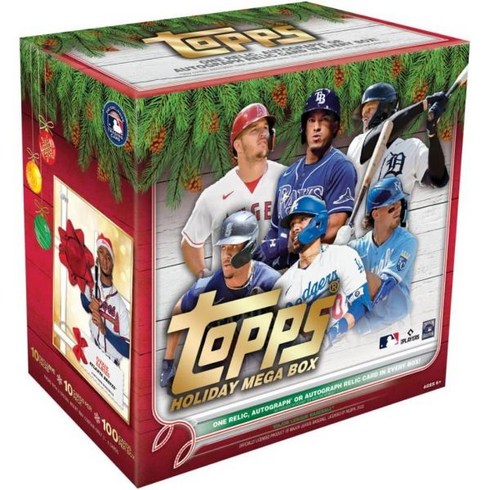 2022 탑스 야구 트레이딩 카드 홀리데이 메가박스 100장박스