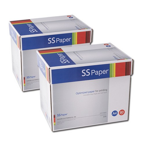 SS페이퍼(SSpaper) A4용지 80g 2박스(5000매)(H)