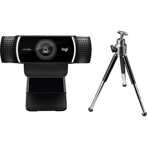 c922 - 로지텍 C922x Pro Stream Webcam삼각대포함 국내당일발송 출 고 예 정, 블랙색상, 삼각대 포함