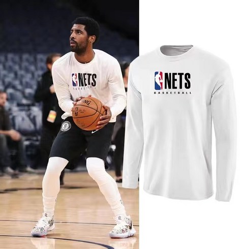 NBA 슈팅져지 농구 트레이닝복 긴팔 티셔츠 카이리어빙