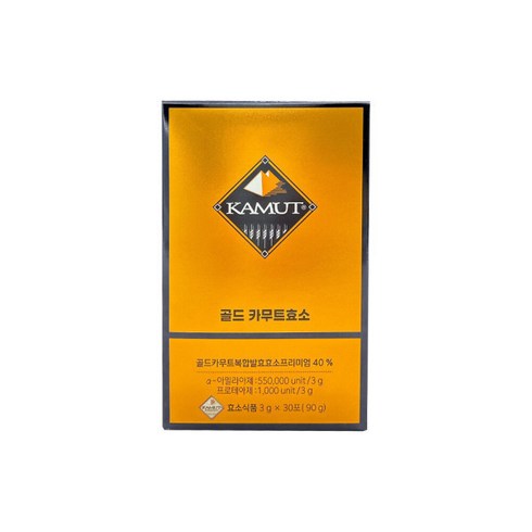 팔레오 카무트 브랜드밀 오리지널 효소 10박스 - KAMUT 골드 카무트 효소 3g x 30포 1박스 /HY, 90g, 1개