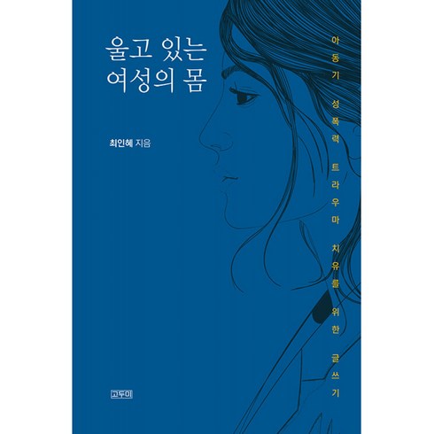 울고 있는 여성의 몸, 최인혜 저, 고두미