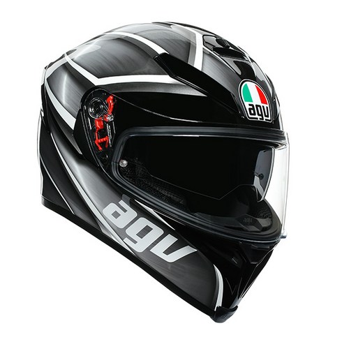 AGV 헬멧 K-5 SV TEMPEST BK/SV, S