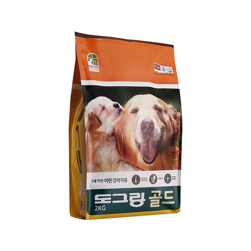 2023년 가성비 최고 도그마f - 도그랑 골드 절약형 2kg 강아지 통사료, 1개