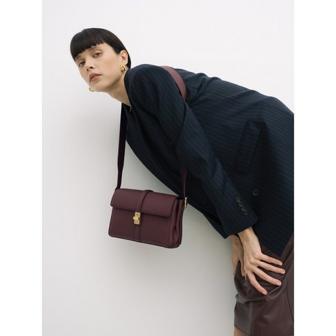 [드메리엘] Lady Bag Medium Bordeaux
