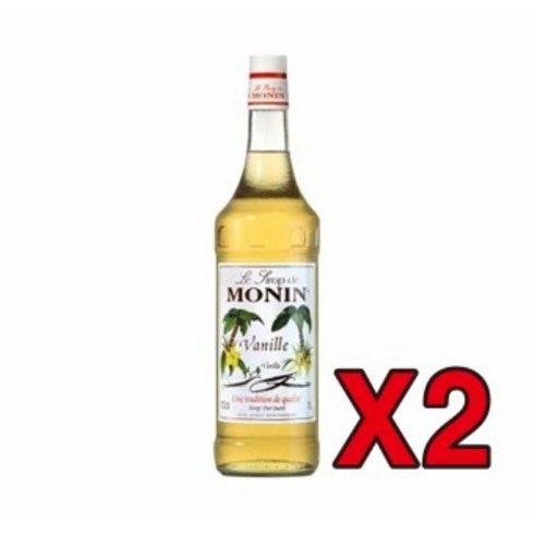 모닌 바닐라 시럽 1000ml, 1L, 2개