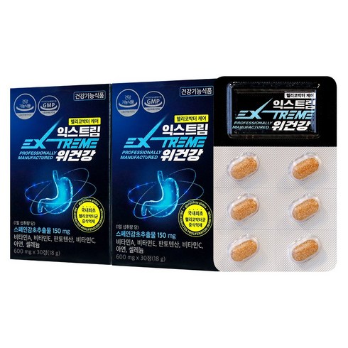 익스트림 위건강 600mg, 30정, 2개