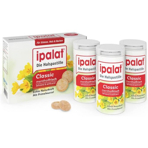 로렌스폴 - ipalat 클래식 로렌지 목캔디 40개x3통, 3개