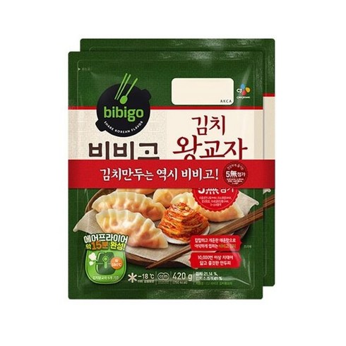 비비고 김치왕교자 420g 8개