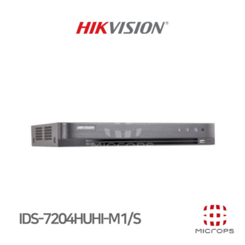 하이크비전C HIKVISION iDS-7204HUHI-M1/S 500만 4채널 CCTV 녹화기 HDD별도