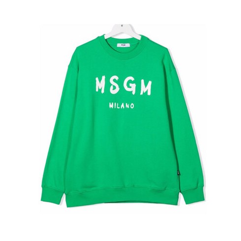 바이스트 22FW 엠에스지엠 키즈 로고 프린팅 맨투맨 MS028733 080