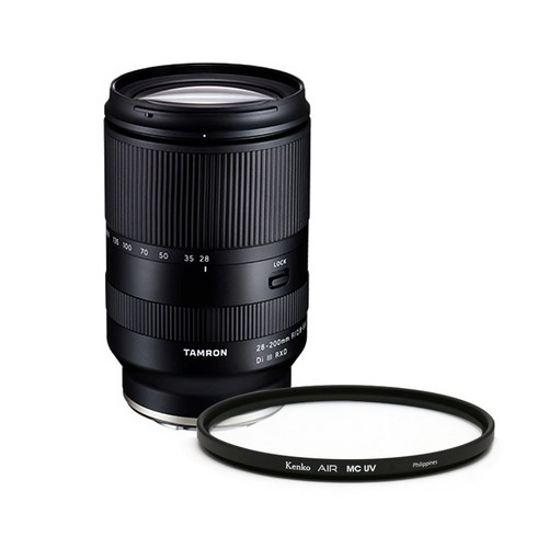 2023년 가성비 최고 미러리스 - 탐론 28-200mm F/2.8-5.6 Di III RXD A071 소니FE 마운트 + 겐코 AIR MC 67mm 필터
