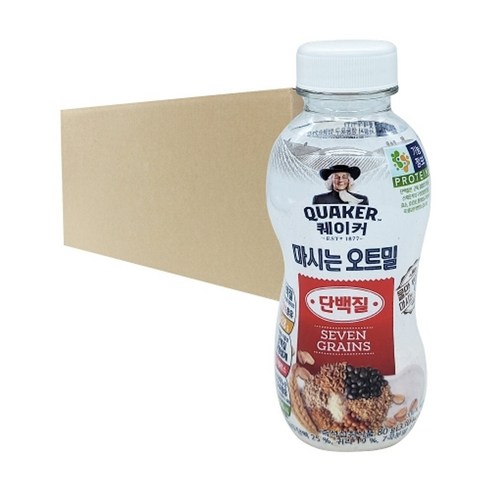 퀘이커 마시는 오트밀 단백질 80g x16개입, 16개