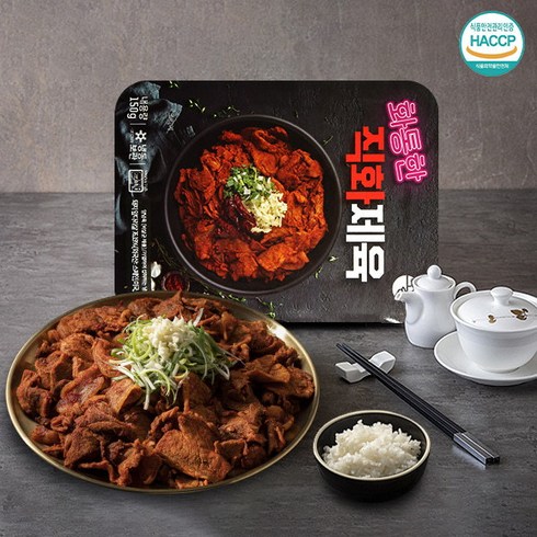 화통 직화    맛책임제1팩 - [Chef Master] 화통한 직화제육 볶음 150gx2팩, 2개, 150g