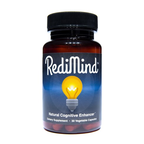 redb.amulticoncentrate - RediMind - Natural Cognitive Enhancement Supplement Ca RediMind - 천연 인지 강화 보충제 캡슐 - 비 GMO 비건 글루텐 프, 1개, null) 1, 30 Count (P