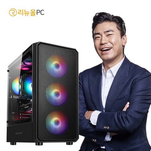 리뉴올pc - 리뉴올PC 사무용 게임용 조립컴퓨터 배그 롤 피파 디아블로 팰월드 정품 윈도우11 설치 3D게임용 컴퓨터 본체 데스크탑 고사양 조립 PC, 00특가) 이달의 상품