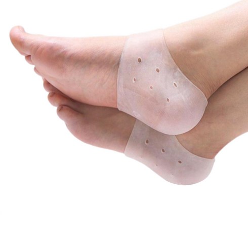 생활살림꾼 발뒤꿈치 패드 화이트, 2개입, 10세트