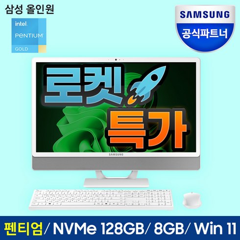 삼성전자 올인원PC DM530ADA-L15AH (셀러론-6305 60.5cm WIN11 Pro RAM 8GB NVMe 128GB), WIN 11 Pro