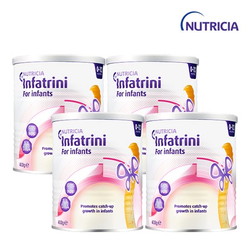 Nutricia 인파트리니 분유, 400g, 4개