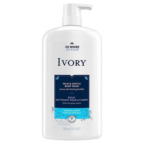 아이보리스 - Ivory 마일드 앤 젠틀 바디 워시 오리지널 700ml(27oz), 1개, 700ml