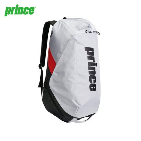 프린스 테니스가방 투어 에보 라켓백 6B011101 6B014015, 화이트_6B014015