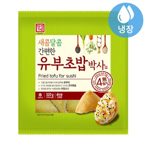 유부초밥 - 한성기업 유부초밥박사, 320g, 4개