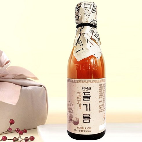 시장쏙 전연화 들기름, 350ml, 1개