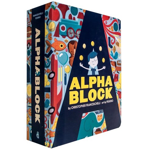 알파블럭 보드 북 Alphablock Board, 단일