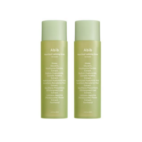 1+1 아비브 어성초 카밍 토너 스킨부스터, 2개, 200ml