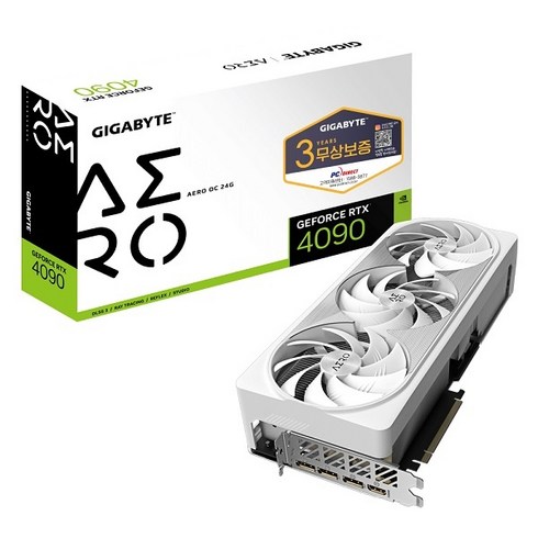 GIGABYTE 지포스 RTX 4090 AERO OC D6X 24GB 피씨디렉트