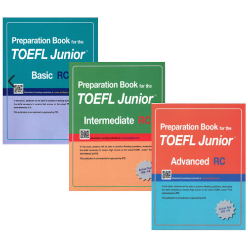 2023년 가성비 최고 KLAPP 클랍 아사필 픽토큐어 5세트  브러쉬 1개 - [토플주니어] Preparation Book for the TOEFL Junior Test RC Basic / Intermediate / Advanced 선택구매