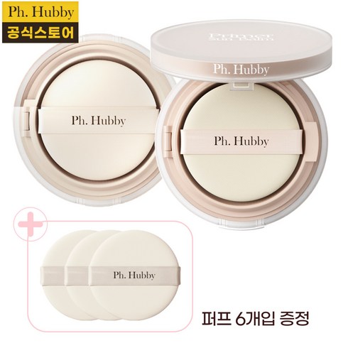 피에이치하비프라이머선밤 - 피에이치하비 프라이머 선밤 본품+리필 세트 15g+15g SPF50+ PA+++, 1세트