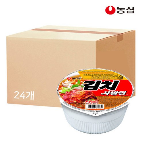김치사발면 86g 24개 한박스