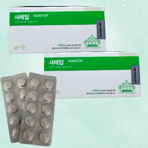 사메탑 - 사메탑 60정 2개 강아지 고양이 간 식품