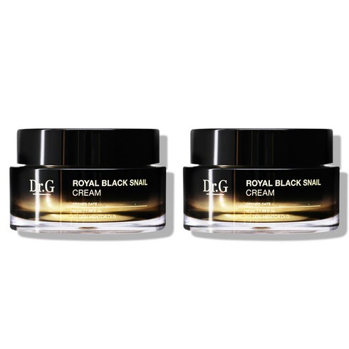 2023년 가성비 최고 달팽이크림 - 닥터지 로얄 블랙 스네일 달팽이 크림 50ml, 2개