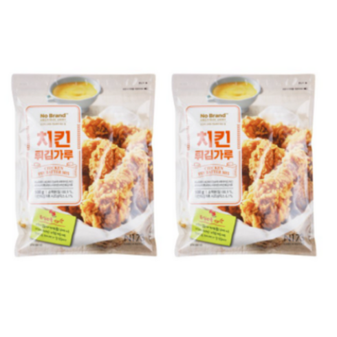 [노브랜드] 치킨튀김가루 500g x 2개