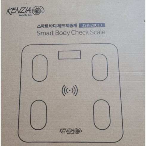 [겐지아] 스마트 바디 체크 체중계 JSK-20013 체중관리 다이어트 헬스 홈트 건강 몸무게 BMI 측정 가정용 인바디, 블랙