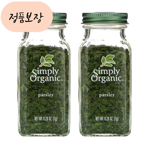 1+1 ﻿Simply Organic 심플리 오가닉 파슬리 파우더 7g_최고품질DU_[정품보증]