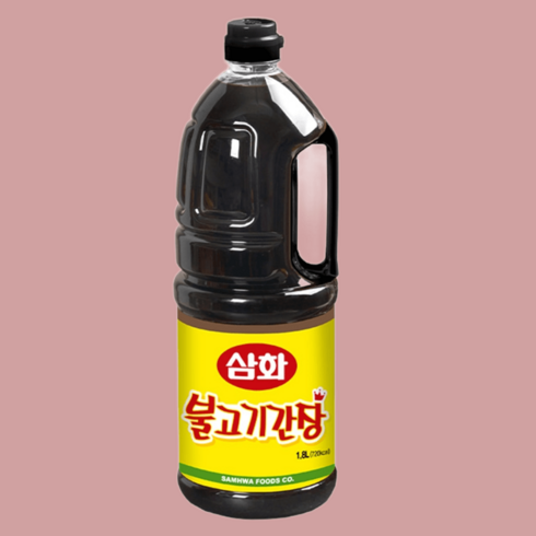 삼화 불고기간장 1.8L 조림 볶음 불고기 소스 불고기 갈비용 간장, 1개