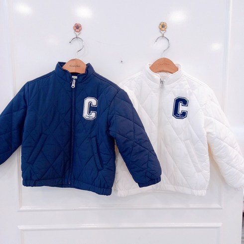 컬리수 봄 신학기 입학식 꽃샘추위 패딩안감 도톰하고 착용감좋은 화섬 소재 퀼팅점퍼 뉴코아 울산성남점