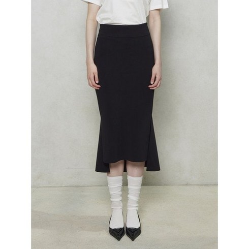 리파인드902 Mermaid Asymmetric Skirt_2colors