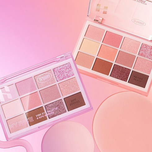 홀리카홀리카 [S/S 라이프프루츠] 마이페이브 바이브 아이 팔레트, 머추어피치, 1개