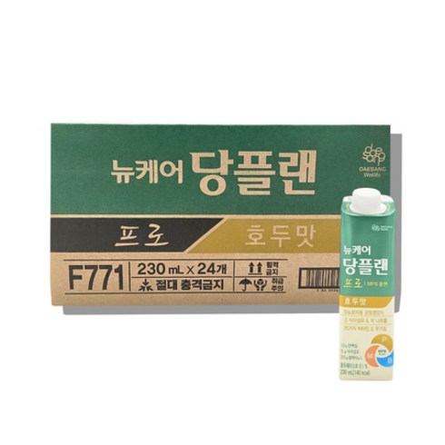 뉴케어 당플랜 프로 호두맛 230ml x 24팩, 24개