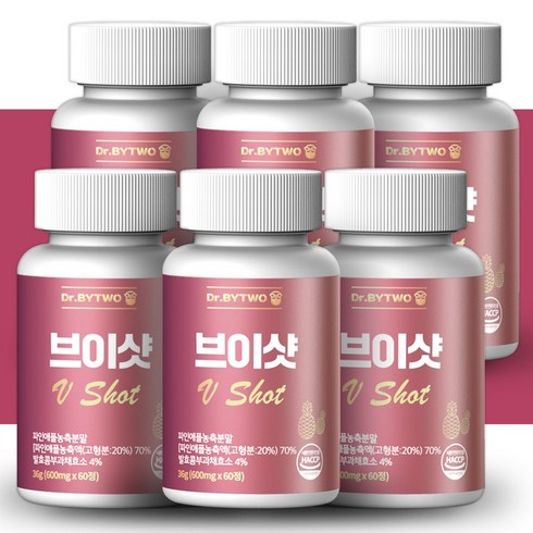 제이원 브로멜라인 퀘르세틴브로멜라인 효소 브로멜린 파인애플효소 bromelain 파인애플브로멜라인, 6개, 60정