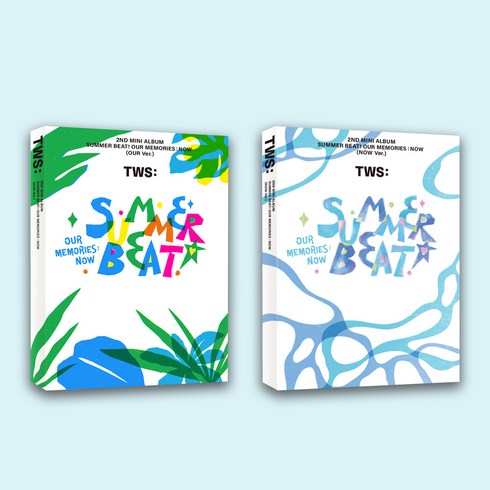 투어스 - [특별사은품] 투어스 앨범 썸머비트 미니2집 SUMMER BEAT 2종세트 (OUR+NOW)(포토북+CD 외) TWS