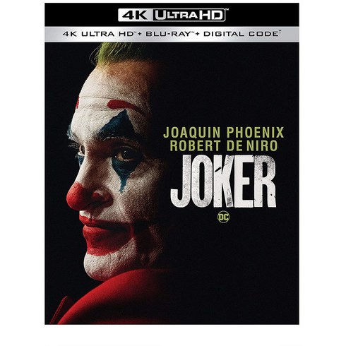조커 Joker (4K UHD+블루레이+디지털)(영어) 드라마