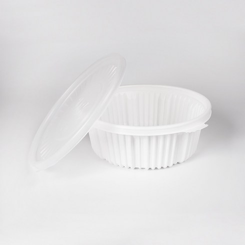 2023년 가성비 최고 에르제bmm-3802 - 뉴 DK 220 탕용기 (소) 2000ml 뚜껑포함 200세트 / 감자탕 찜 배달 포장 PP 용기, 뉴 DK 220 탕용기 (소) 200세트, 200개