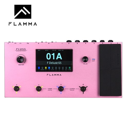 2023년 가성비 최고 flammafx200 - Flamma - FX200 / 모델링 멀티 이펙터 (Pink), 1개